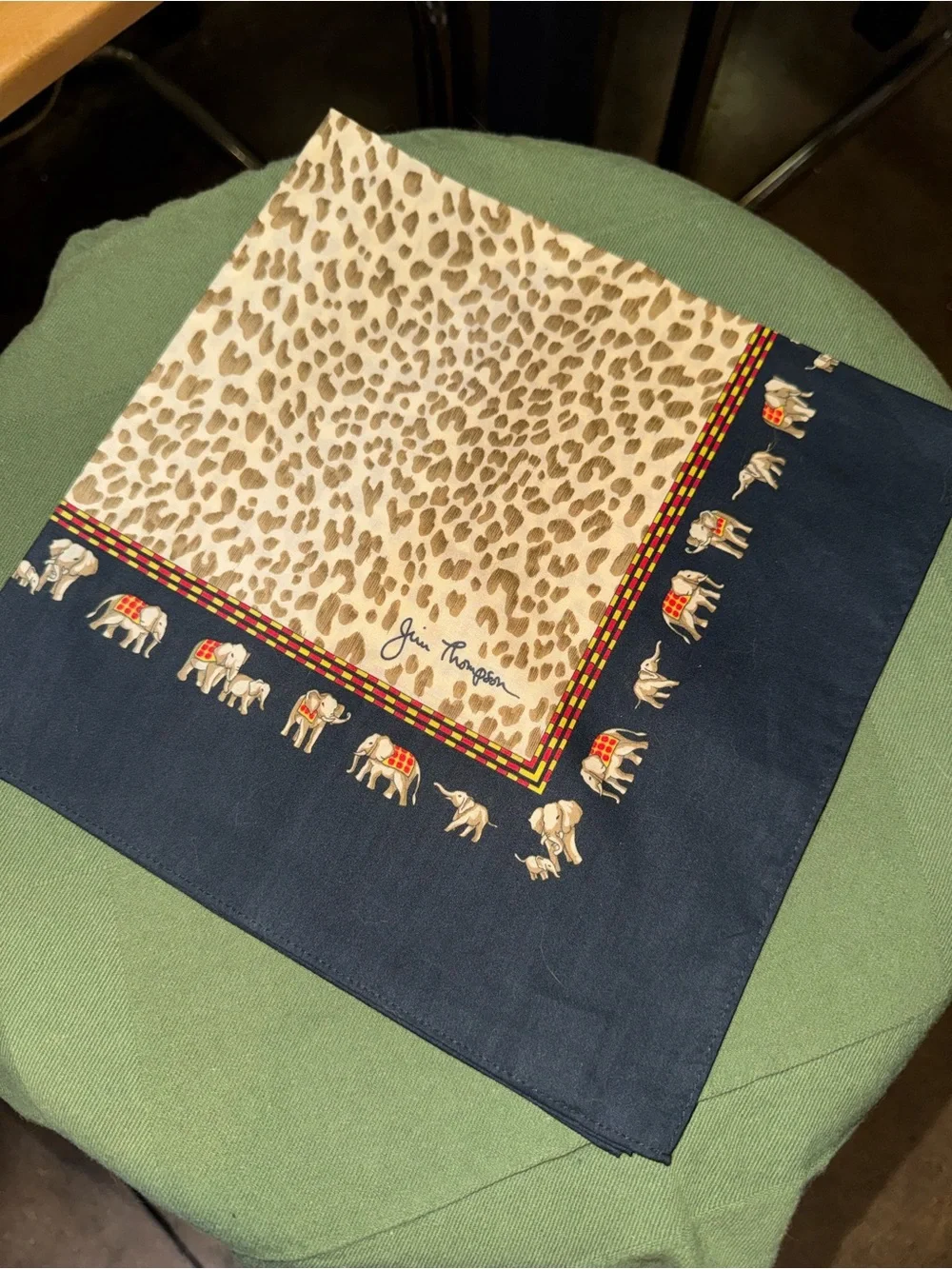 Jim Thompson Scarf/Pocket Square
